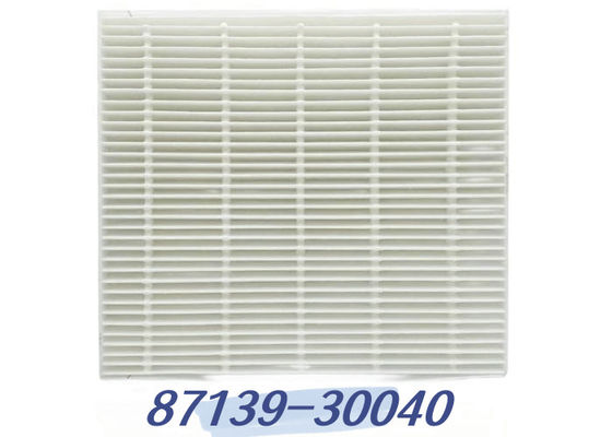 87139-30040 مرشحات هواء المقصورة التلقائية ضمان منخفض الضوضاء لفترة طويلة