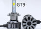 Gt9 H7 لمبة المصباح الأمامي للسيارة 50 وات 6000 لومن 3 ألوان LED للمصباح الأمامي 4300K ​​3000K 6000K