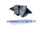 5580060J10 وسادات الفرامل الخزفية شبه المعدنية منخفضة الفولاذ DB1671 / D1008